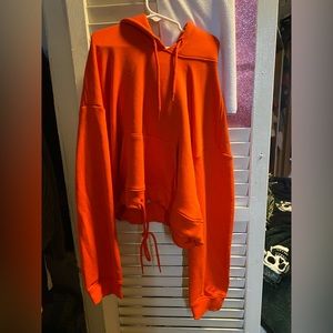 Orange Hollister Pullover